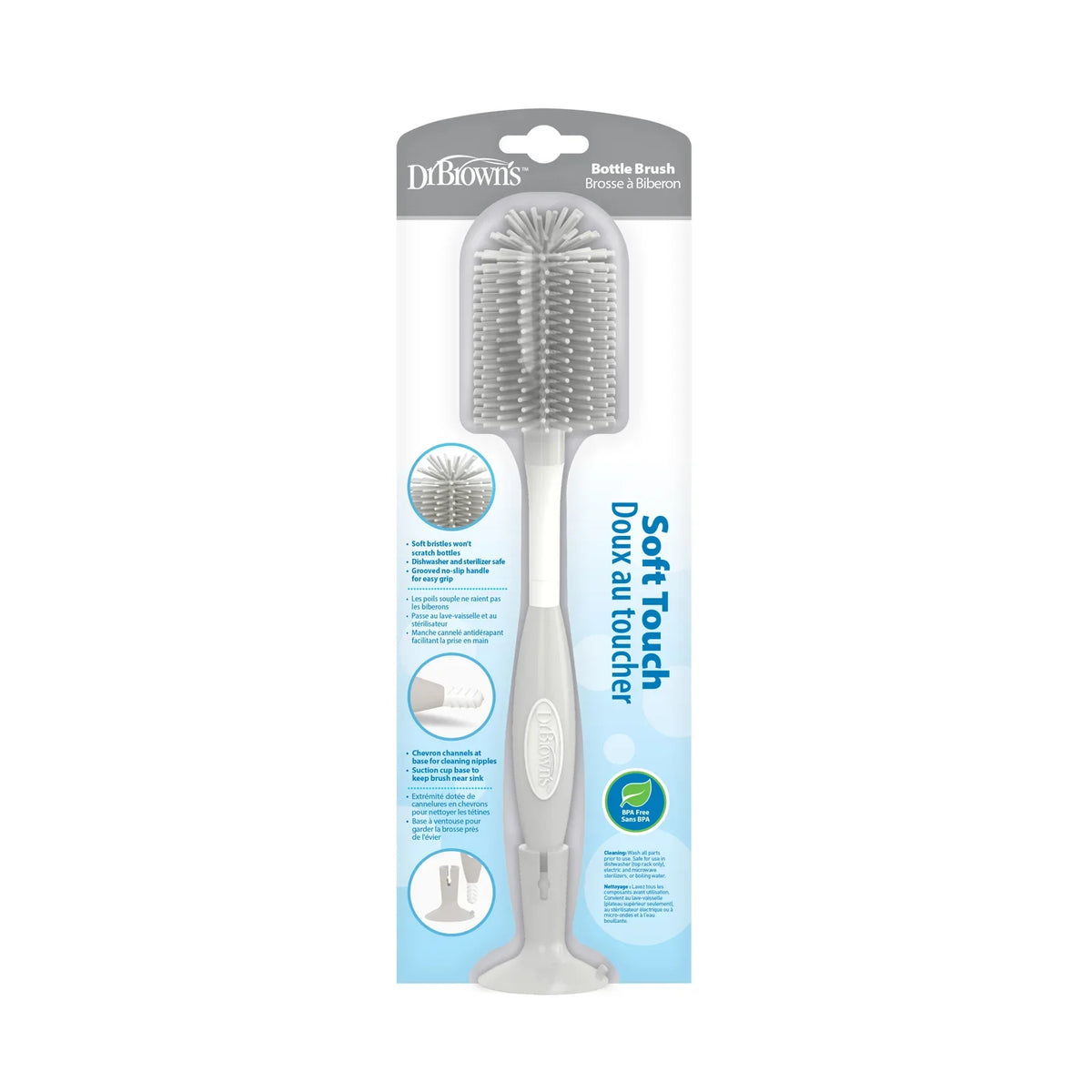 Cepillo Soft Touch Gris Dr. Browns