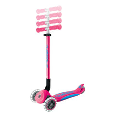 Scooter Elite Led Plegable 3-9 Fucsia - Globber