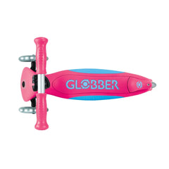 Scooter Elite Led Plegable 3-9 Fucsia - Globber
