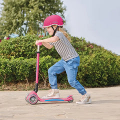 Scooter Elite Led Plegable 3-9 Fucsia - Globber