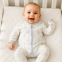 Enterizo Pima Conejos Celeste  - Compostura