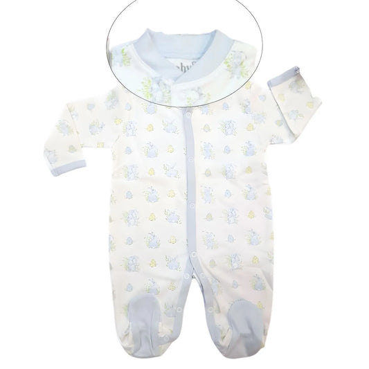 Enterizo Pima Conejos Celeste  - Compostura