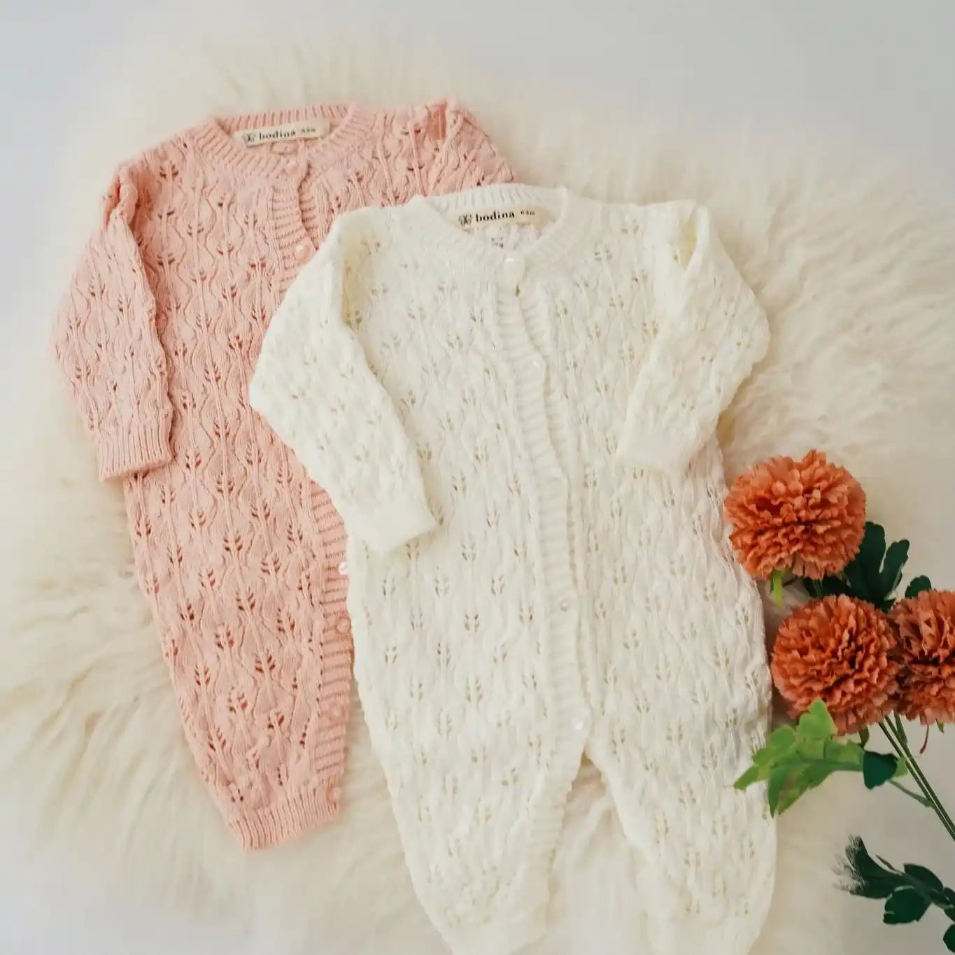Enterizo Tejido Dulce Encanto Blanco