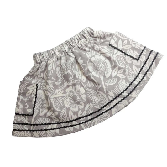 Falda Marinera Gris