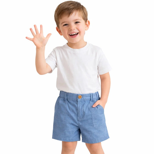 Short Frederick Azul - Compostura