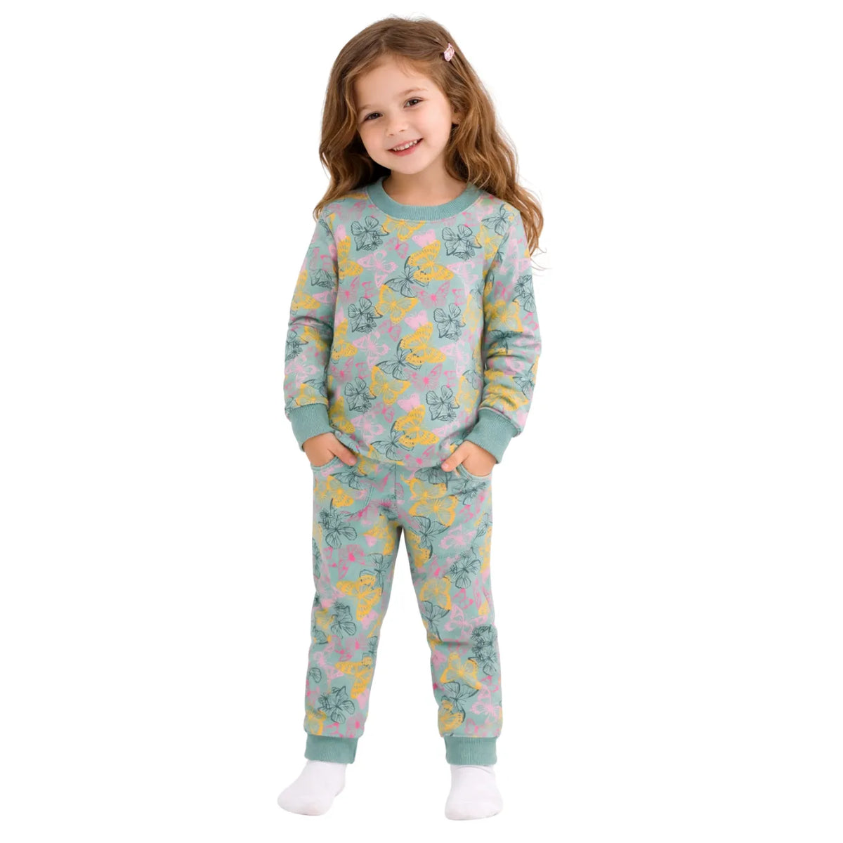 Conjunto French Terry Mariposas - Compostura