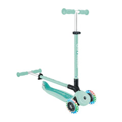 Scooter Go Up Active 360° 15m-7 LED Menta - Globber