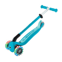 Scooter Go Up Active 360° 15m-7 LED Turquesa - Globber