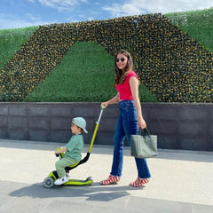 Scooter Go Up Active 15m-7 LED Verde - Globber