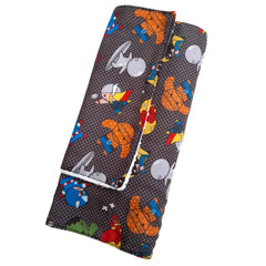 Individual Impermeable con Servilleta - Héroes