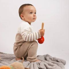 Conjunto Tejido Josue Beige