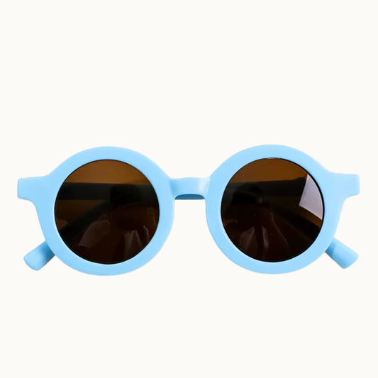 Lentes de Sol Circular Celestes - Lucaland