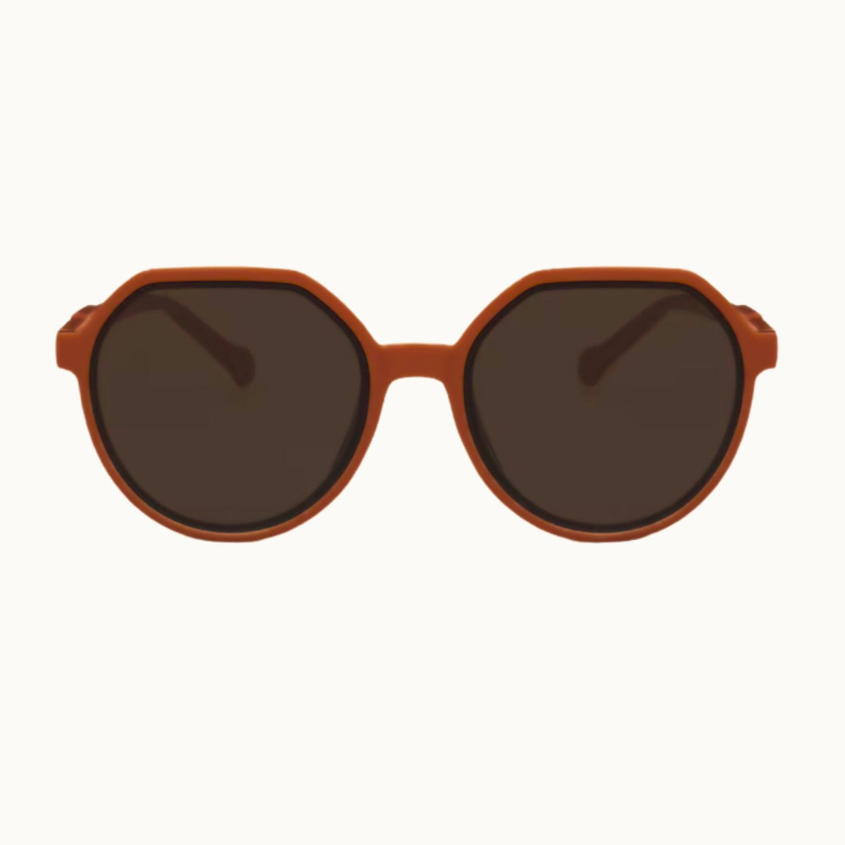 Lentes de Sol Hexagonal  Naranja - Lucaland