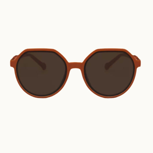 Lentes de Sol Hexagonal  Naranja - Lucaland