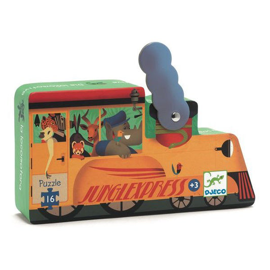 Rompecabezas La Locomotora - Djeco