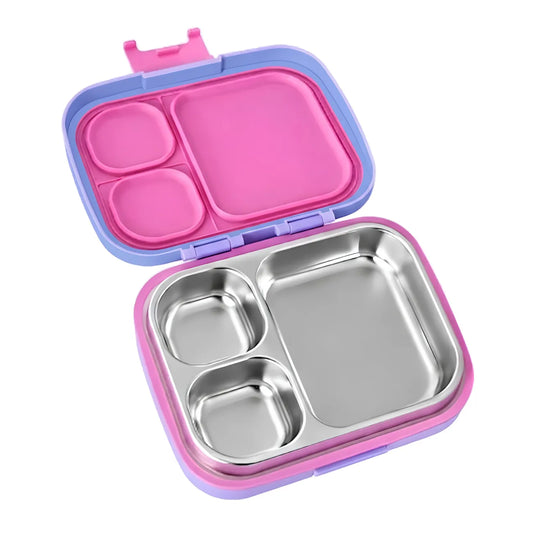 Lonchera Bandeja de Acero 3 Divisiones Bunny - Purity