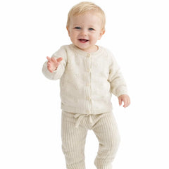 Conjunto Tejido Sofia - Lunita Llena Crema