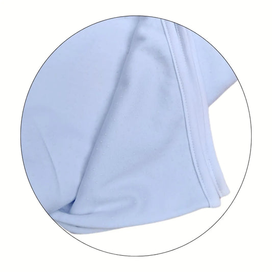Manta Pima Celeste Punto Blanco Regular - Baby Loli