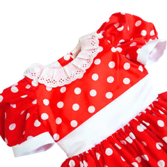 Vestido Temático Minnie - Sweet Peach