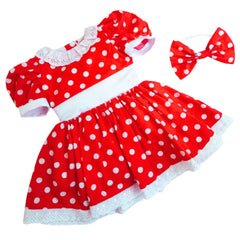 Vestido Temático Minnie - Sweet Peach