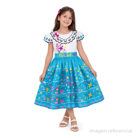 Vestido Mirabel de Encanto - Sweet Peach