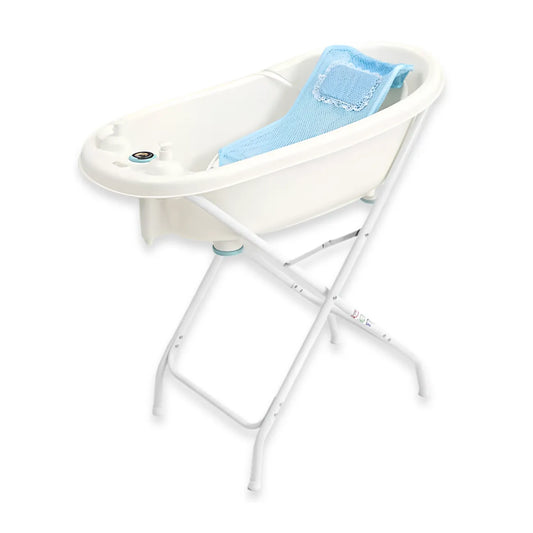 Pack Bañera con Soporte Premium Celeste - Abu