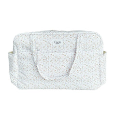 Bolso Pañalera Flores -  Gaela Baby