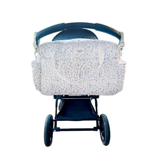 Bolso Pañalera Lagos Celeste -  Gaela Baby