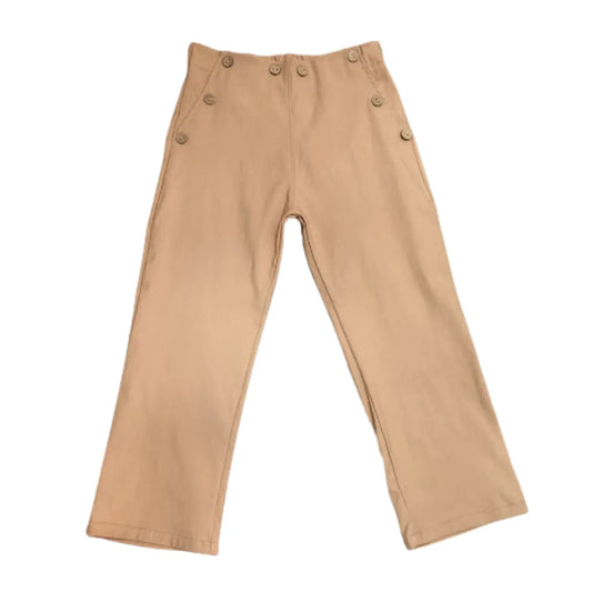 Pantalón Cropped Lauren Beige - Compostura