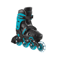 Patines Lineales Go Skates 34-37 Celeste Negro - Globber
