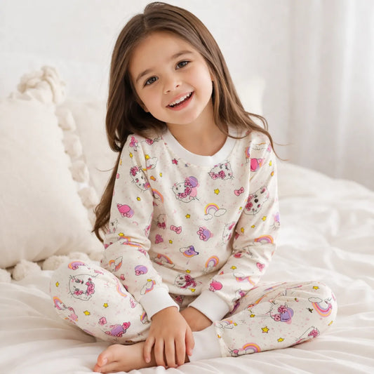Pijama Manga Larga Magic Candy Cat - Compostura