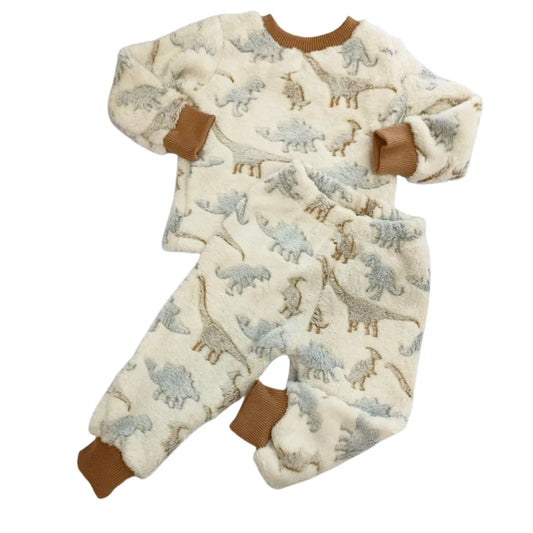 Pijama Bebé Afelpada Dinos - Compostura