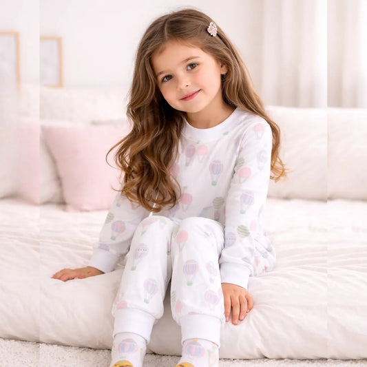 Pijama Manga Larga Magic Globo Aerostático - Compostura