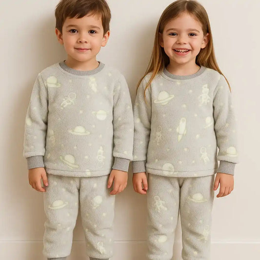 Pijama Afelpada Astronauta Niño