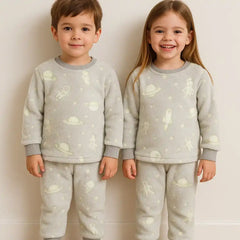 Pijama Afelpada Astronauta Niño