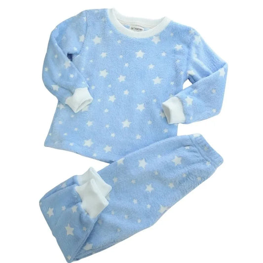 Pijama Afelpada Estrellas Niño