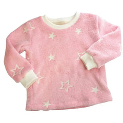 Pijama Afelpada Luna y Estrellas Niña