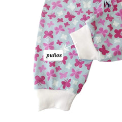Pijama Manga Larga Mariposas