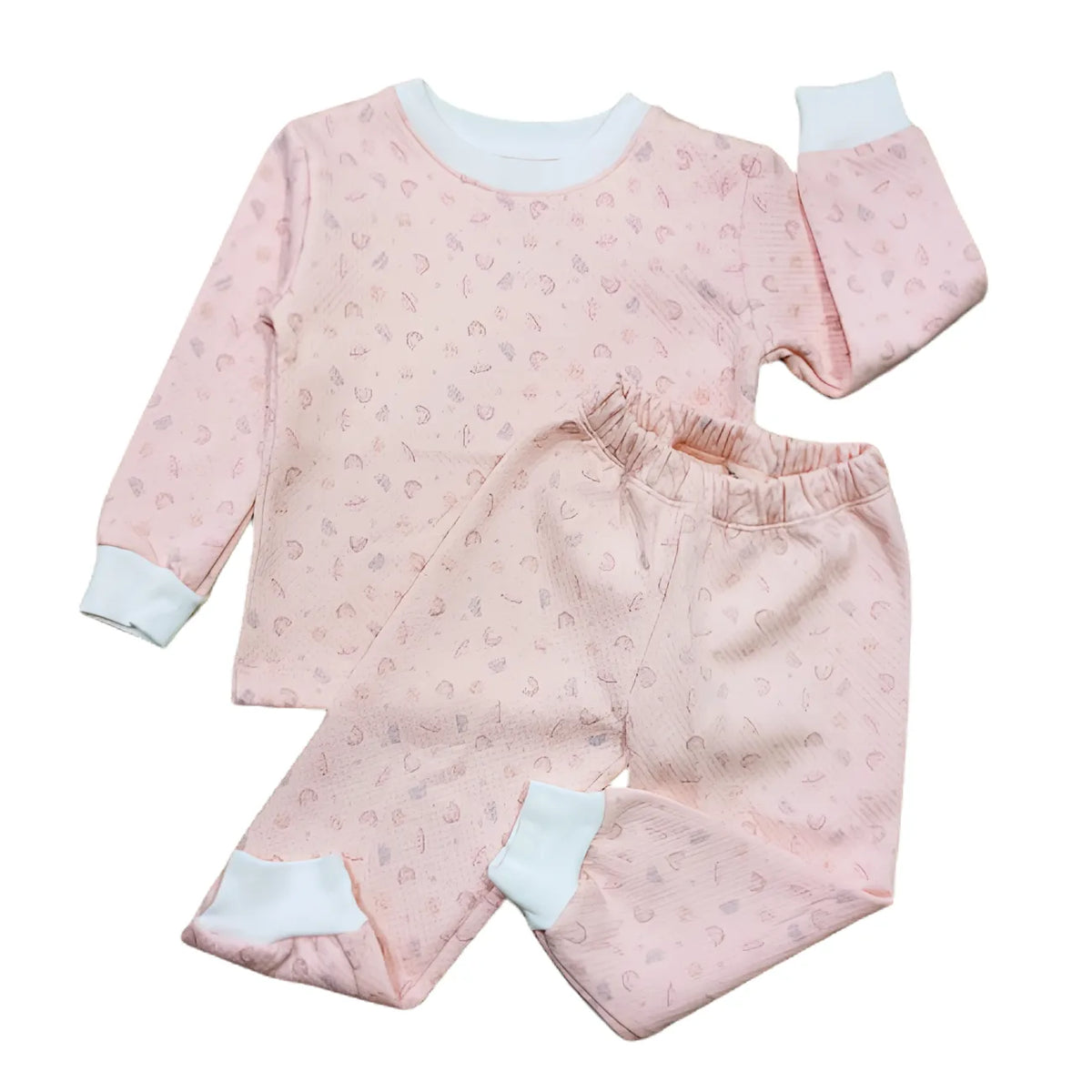 Pijama Jacquard Pink Space - Compostura