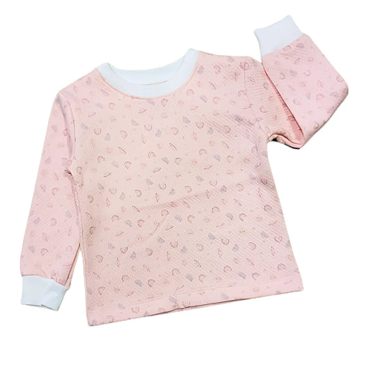 Pijama Jacquard Pink Space - Compostura