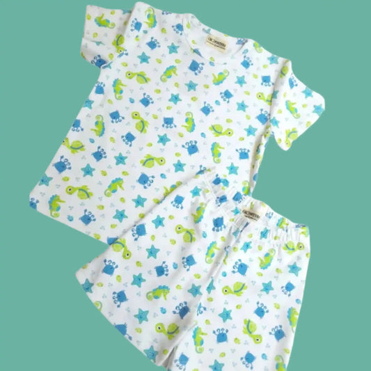 Pijama Verano Marino