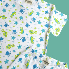 Pijama Verano Marino