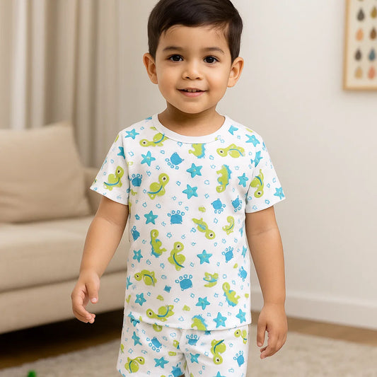 Pijama Verano Marino