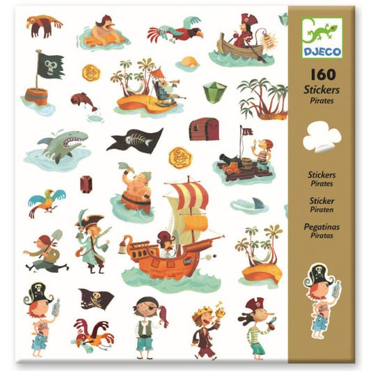 Pegatinas Piratas - Djeco