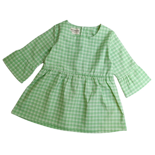 Blusa Cool Cuadros Verde - Compostura