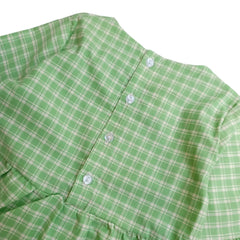 Blusa Cool Cuadros Verde - Compostura