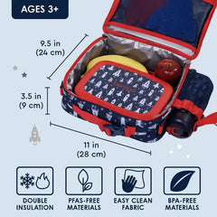 Porta Lonchera Bentgo Kids Cohetes