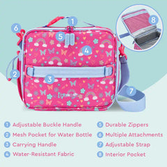 Porta Lonchera Bentgo Kids Mariposas