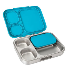 Lonchera con Taper de Acero Bluemint 3 Divisiones - Purity