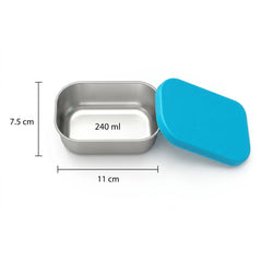 Lonchera con Taper de Acero Bluemint 3 Divisiones - Purity